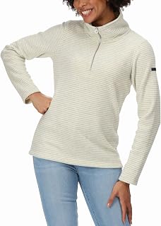 Regatta Solemn Women's Half Zip Symmetry Fleece Outdoors Summer Jacket (Pack of 1)
