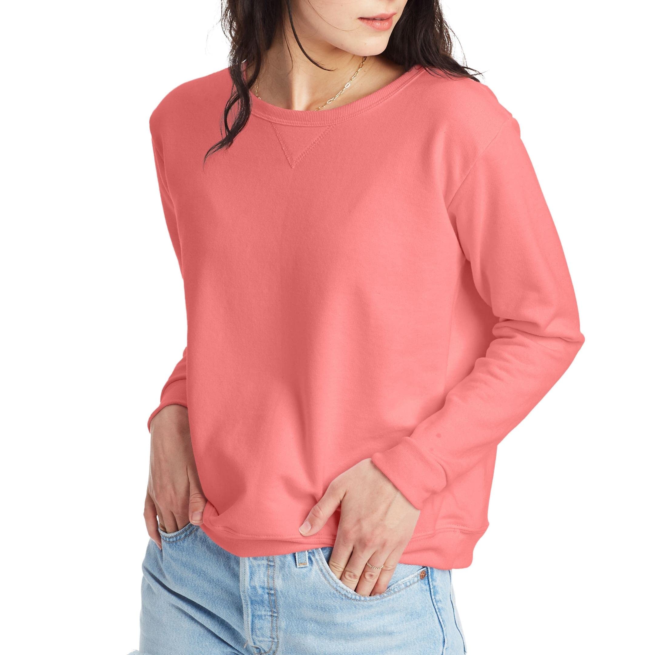 Hanes Ecosmart Women's Crewneck Sweatshirt