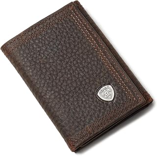 ARIAT Men's Rowdy Tri-Fold Brown