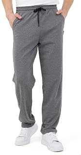 Comeor Tracksuit Bottoms, Cotton, Men’s Long Sports Trousers, Jogger, Training Trousers, Men’s Relaxing Trousers