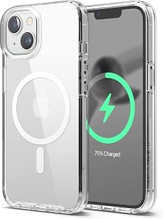 elago Magnetic Hybrid Clear Case for iPhone 14 & iPhone 13