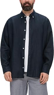 s.Oliver 2164316 Men's Long Sleeve Shirt (Pack of 1)
