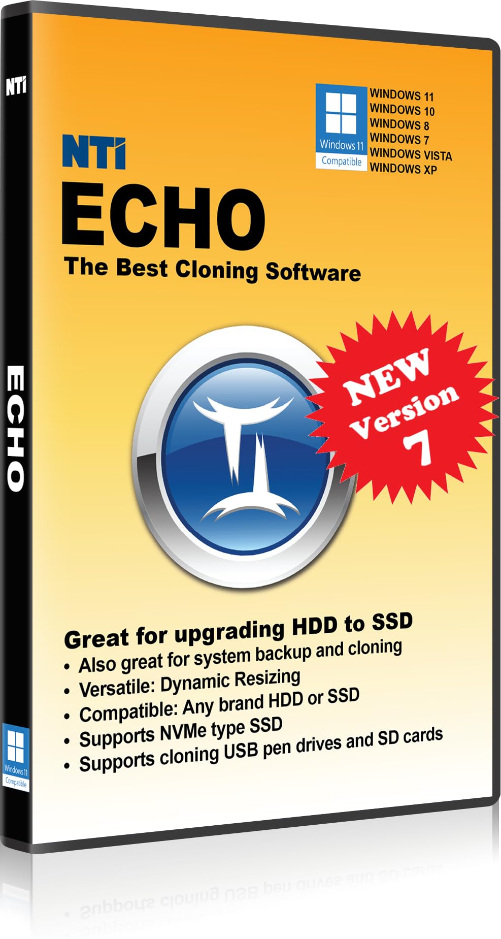 NTI Echo 6 | Disk Cloning & Migration Software | Make an exact copy of HDD or SS
