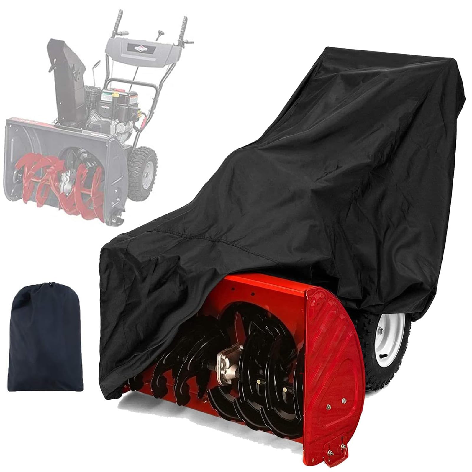 CGLEAM Snow Thrower Cover Blower Covers 600D Oxford Windproof Waterproof | Updat