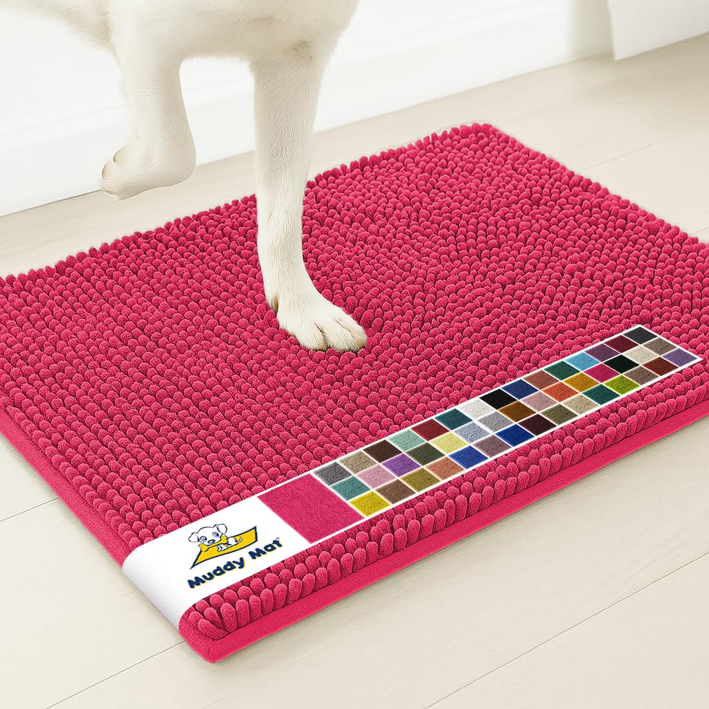 Muddy Mat® | Super Water Absorbent Door Mat Indoor, Microfiber Quick Dry Chenill