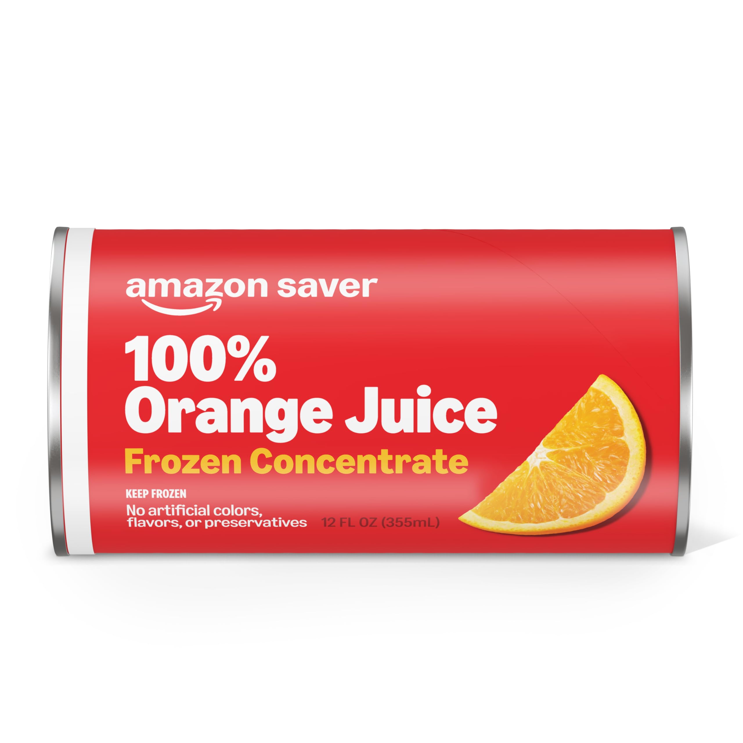 Amazon Saver, 100% Orange Juice, Frozen Concentrate, 12 Fl Oz (Previously Amazon