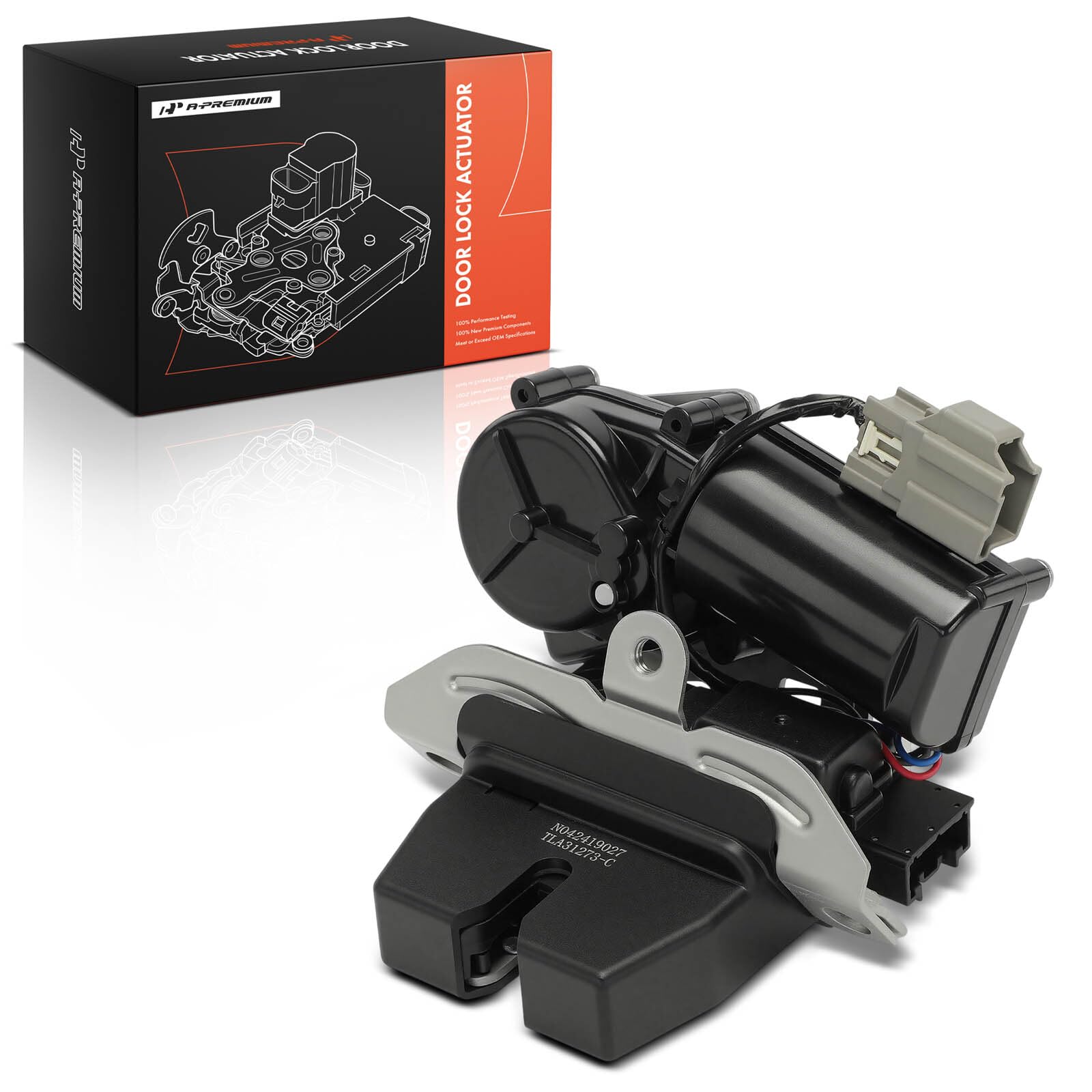 A-Premium Power Liftgate Lock Actuator Tailgate Actuator with 4+5 Pins | Compati