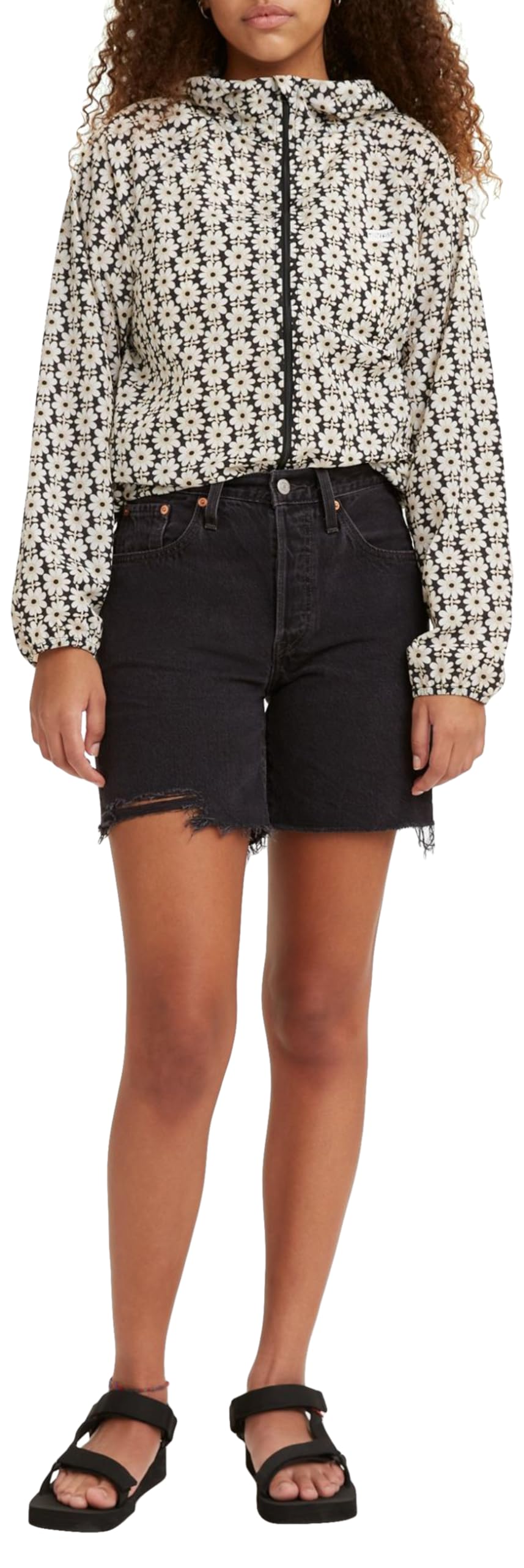 Levi's 501 Mid Thigh Women's Denim Shorts