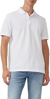 s.Oliver Cotton pique polo shirt