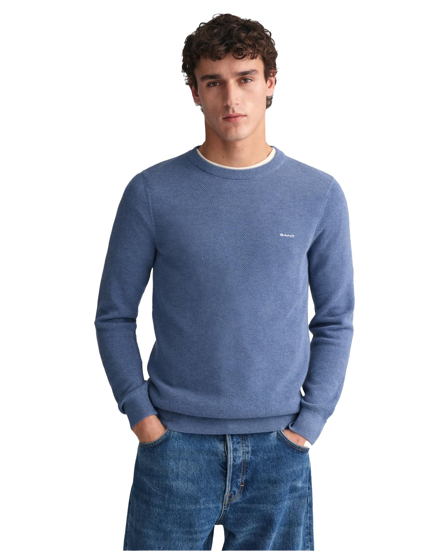 GANT Classic Cotton C-Neck Men's Sweater