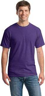Gildan メンズ ヘビーコットン Tシャツ (12パック) US サイズ: Large カラー: ピンク
