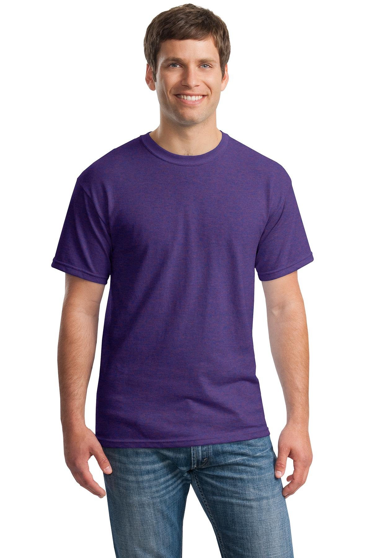 Gildan メンズ ヘビーコットン Tシャツ (12パック) US サイズ: Large カラー: ピンク
