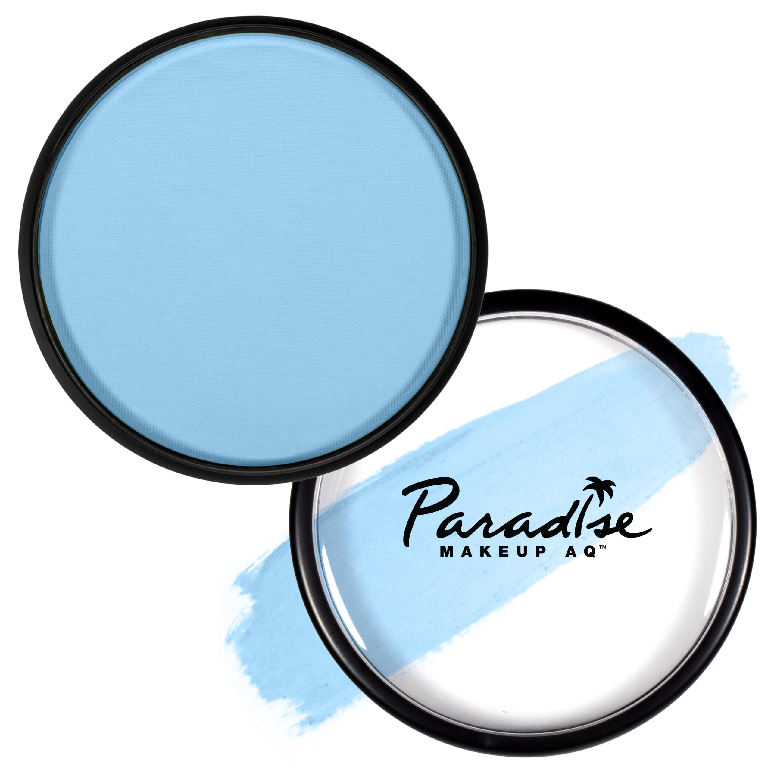 Mehron Makeup Paradise AQ - LIGHT BLUE, Water-Activated Face & Body Paint | 1.16