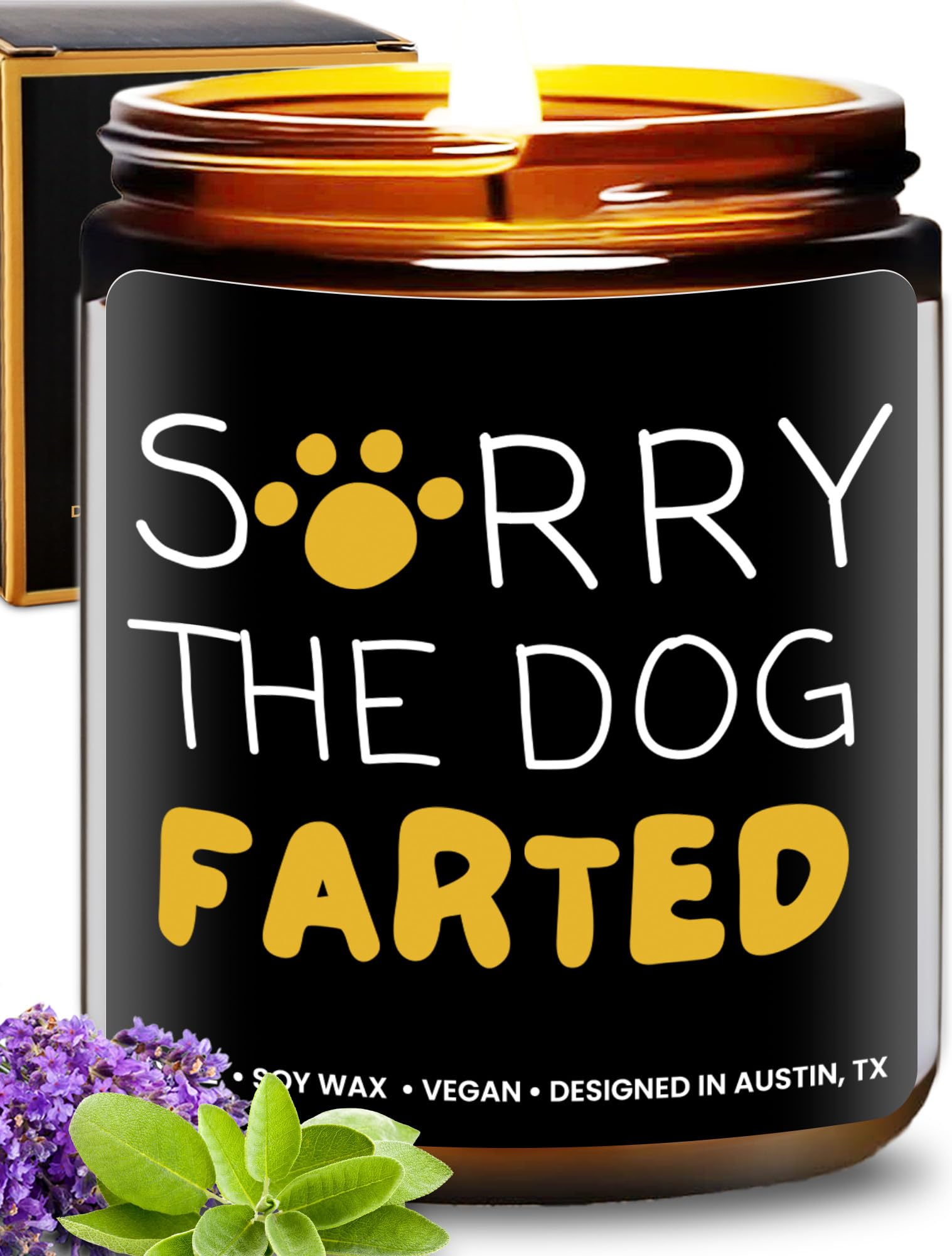 Funny Dog Mom Candle, Funny Dog Mom Gifts for Women, Unique Pet-Themed Gift for 