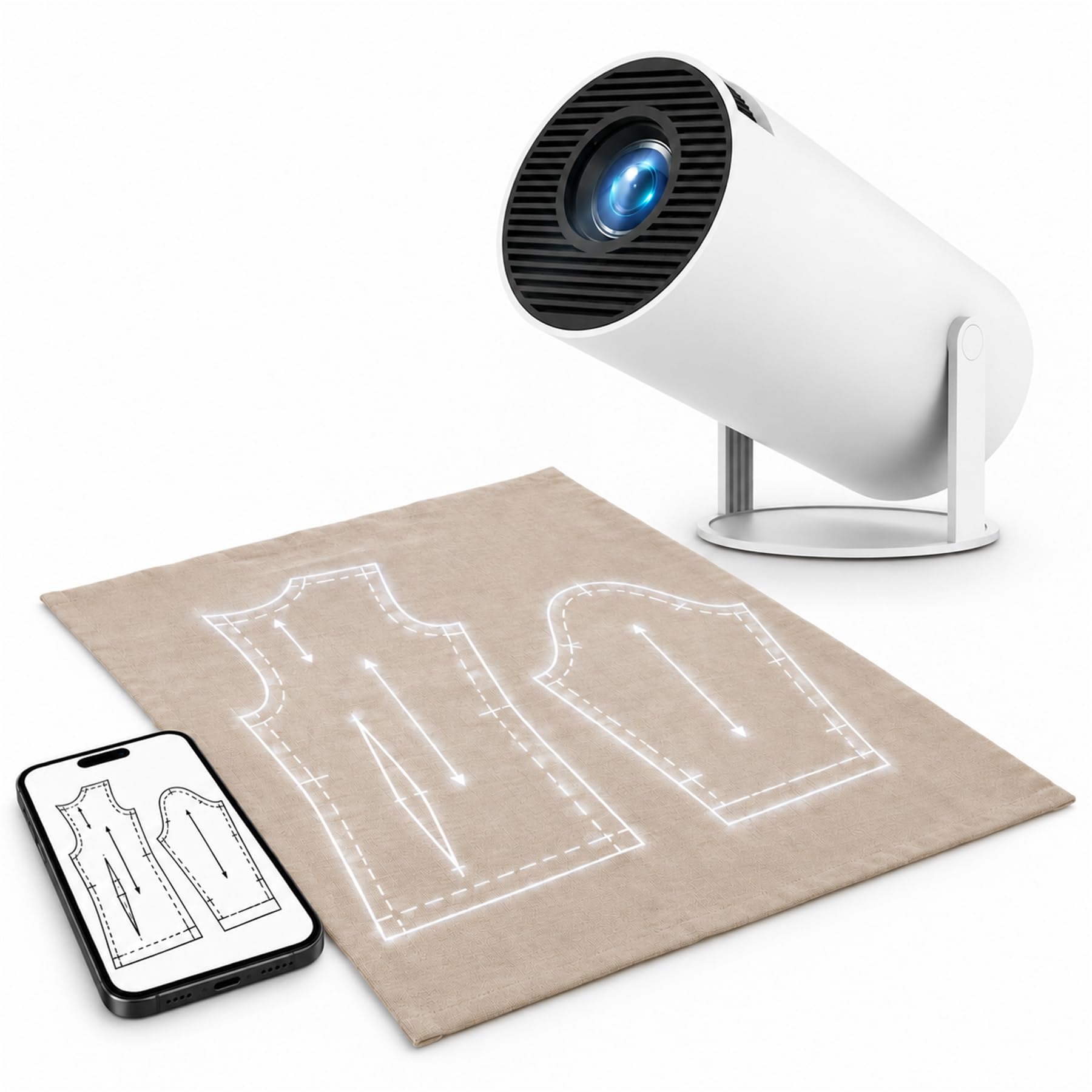Sewing Projector for Patterns, WiFi and HDMI Pattern Projector with Remote | Adj