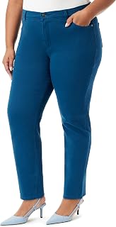 Gloria Vanderbilt Damen Amanda Classic High Rise Tapered Plus Jeans