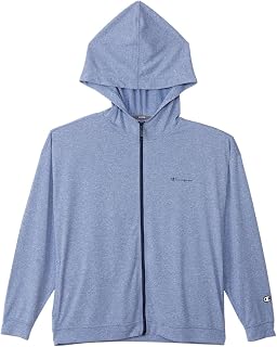Champion(チャンピオン) パーカー 長袖 UVカット ポリエステル100% 抗菌防臭 速乾 スクリプトロゴ ラッシュガード ZIP HOODED SHIRT WOMEN'S SPORTS長袖 UVカット ポリエステル100% 抗菌防臭 速乾 スクリプトロゴ ラッシュガード ZIP HOODED SHIRT WOMEN'S SPORTS CW-BS401レディース