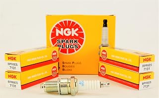New NGK Standard Spark Plug BPR6ES, 7131 Set of 4 Spark Plugs | Replaces 1Y01 AGR22 AGR32 SP402 AGR22C AGR32C AGS22C R42XLS R43XLS 2R42XLS 2R43XLS AGR22CU AGR32CU R42CXLS R43CXLS 1835028T.