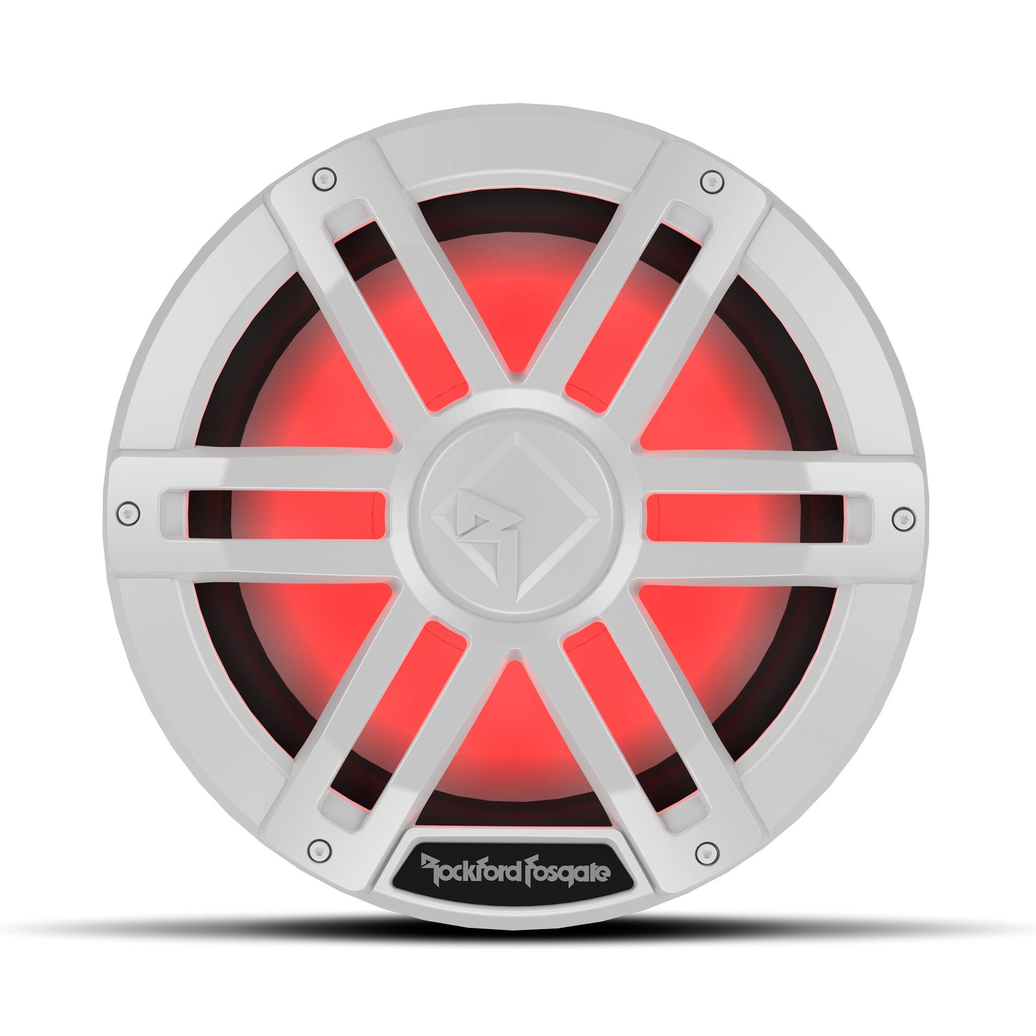 Rockford Fosgate M1D4-12 Color Optix 12" Marine Subwoofer – White | 4-Ohm Dual V