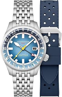 Spinnaker Bradner GMT Automatic Watch | Blue Alps | SP-5121-88