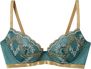 AMPHI Bra, Tidy Underarms, Slimming Silhouette, High Arm Design, Available Up to G Cup, Large Size [BRAshUP Bra Brush Up] Bra BYK307 Women