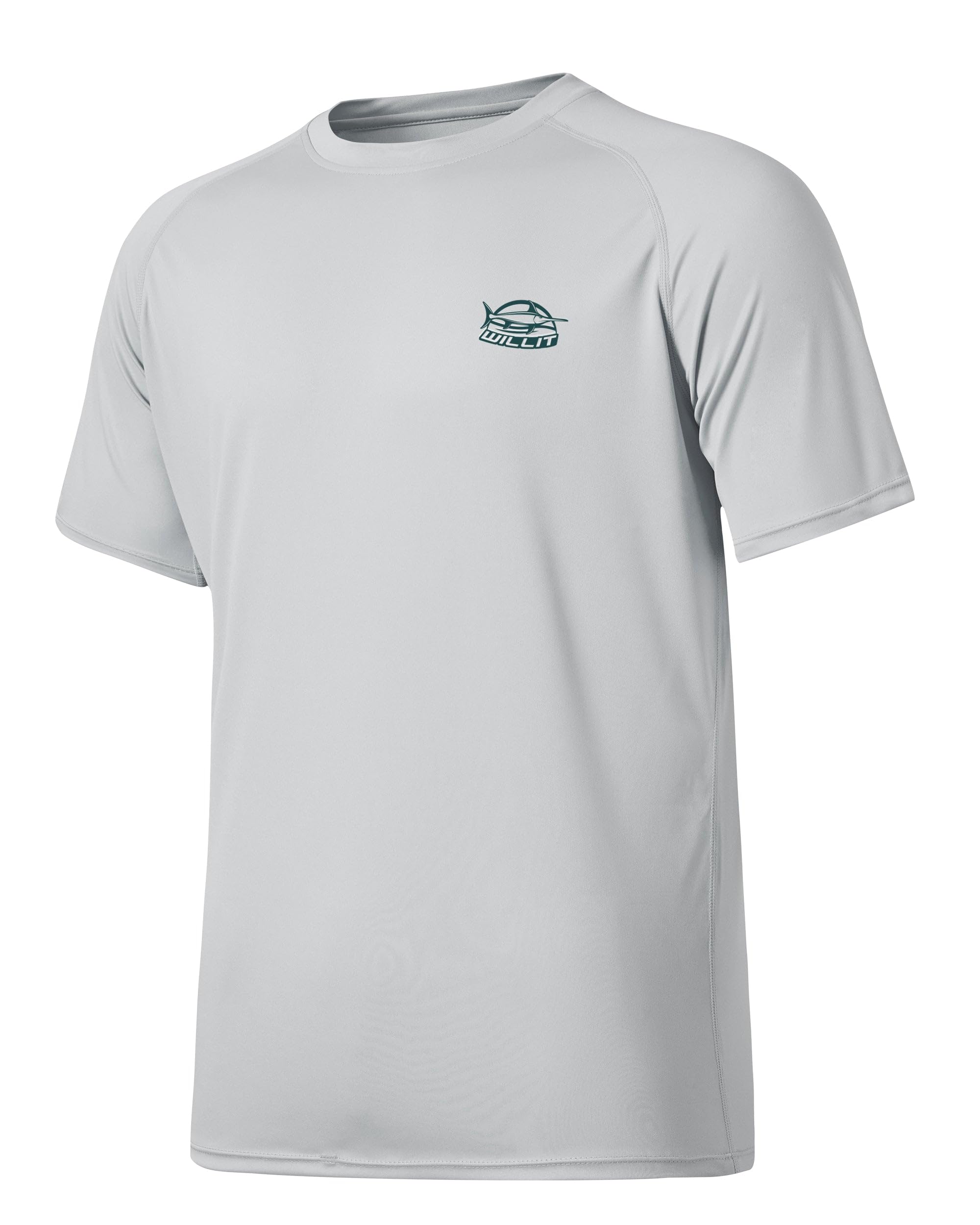 Willit Rashguard Short Sleeve UPF 50+ Quick Dry Sun Protection Swim Shirt