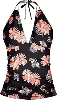 Yonique Women's Modern/Fitted Tankini Top (Pack of 1)