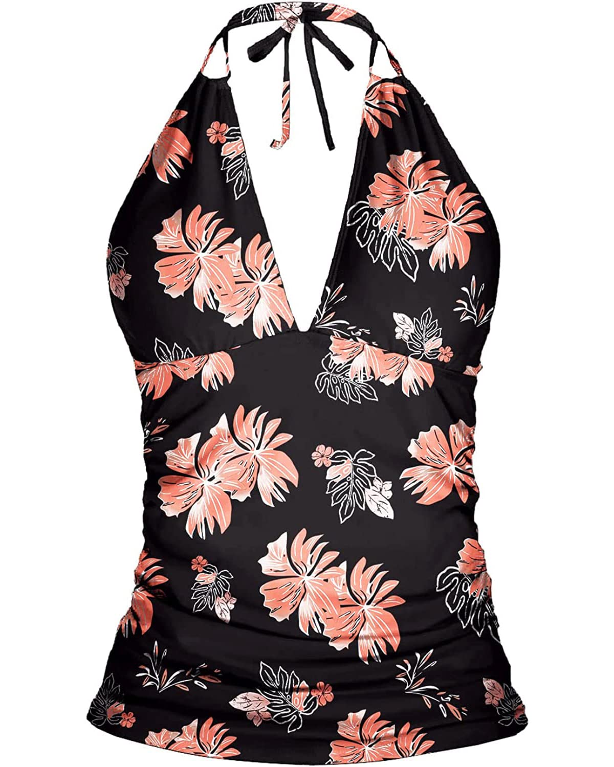 Yonique Women's Modern/Fitted Tankini Top (Pack of 1)