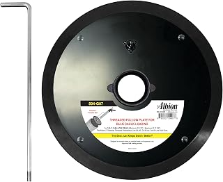 Albion Engineering 504-G07 Threaded Follow Plate for 5 Gallon Pail