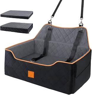 Dog Car Seat Large Medium Sized for Dogs Under 55 Lb, Dog Booster Seat