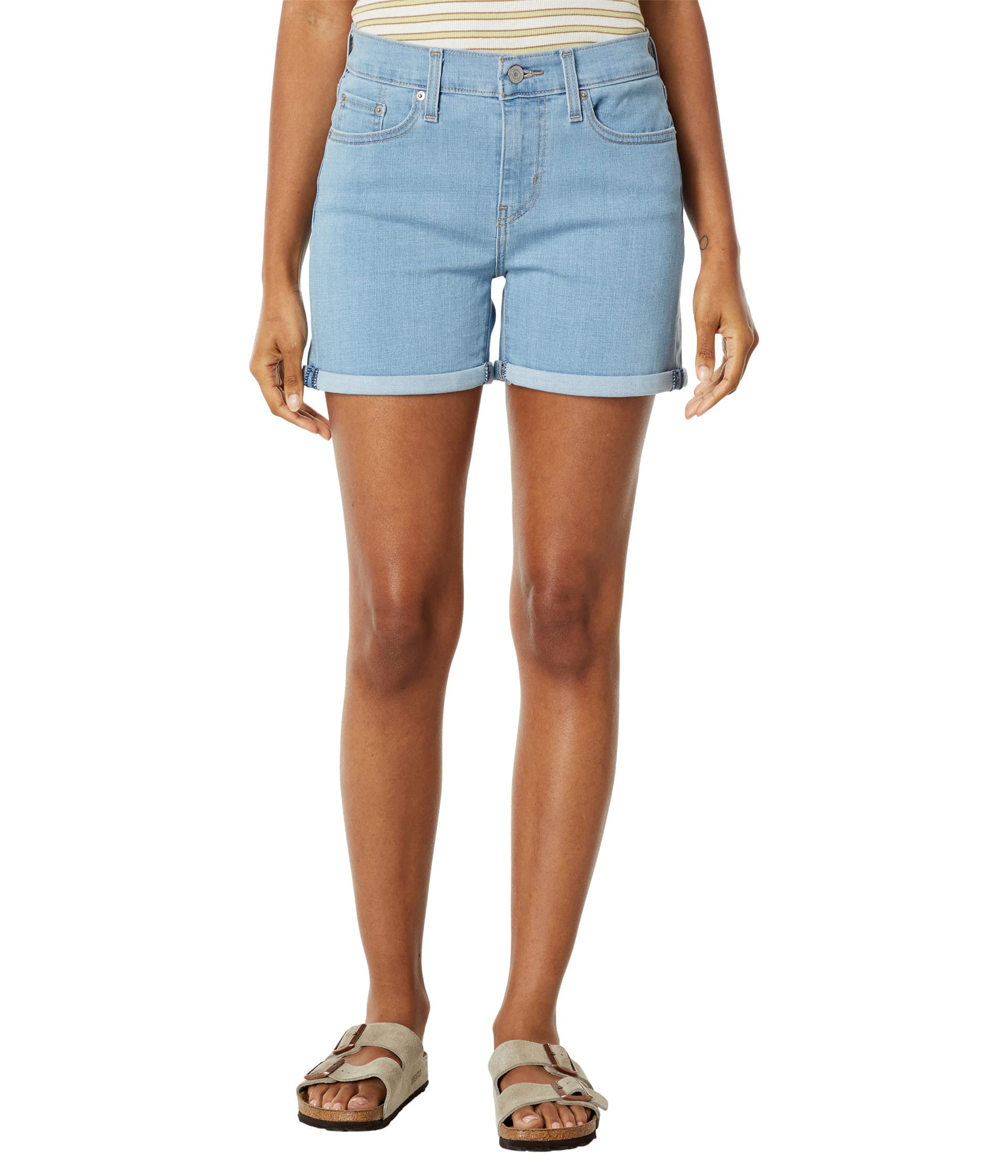 Levi's Women's Plus Size New Shorts