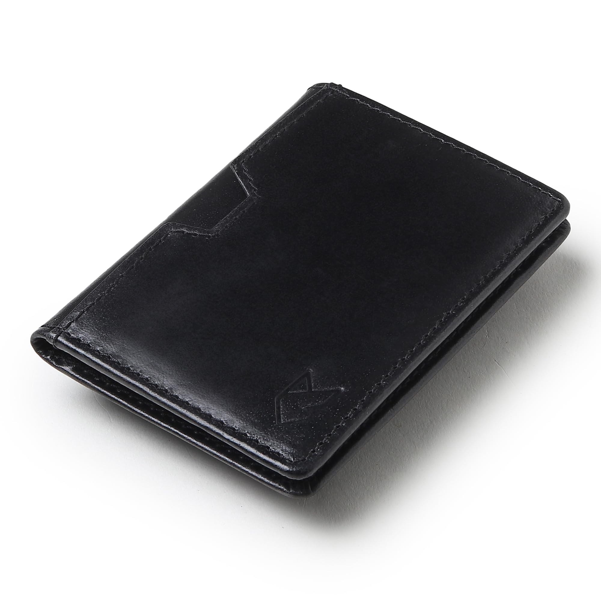 FOXHACKLE Leather Credit Card Wallet for Men and Women, Slim Bifold Wallet with 