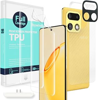 Ibywind Screen Protector for Realme 16 Pro+, 2 Pieces Hydrogel Film and Camera Lens Protector, Easy to Install, Compatible Fingerprint Detector, Anti-Scratch, Bubble Free