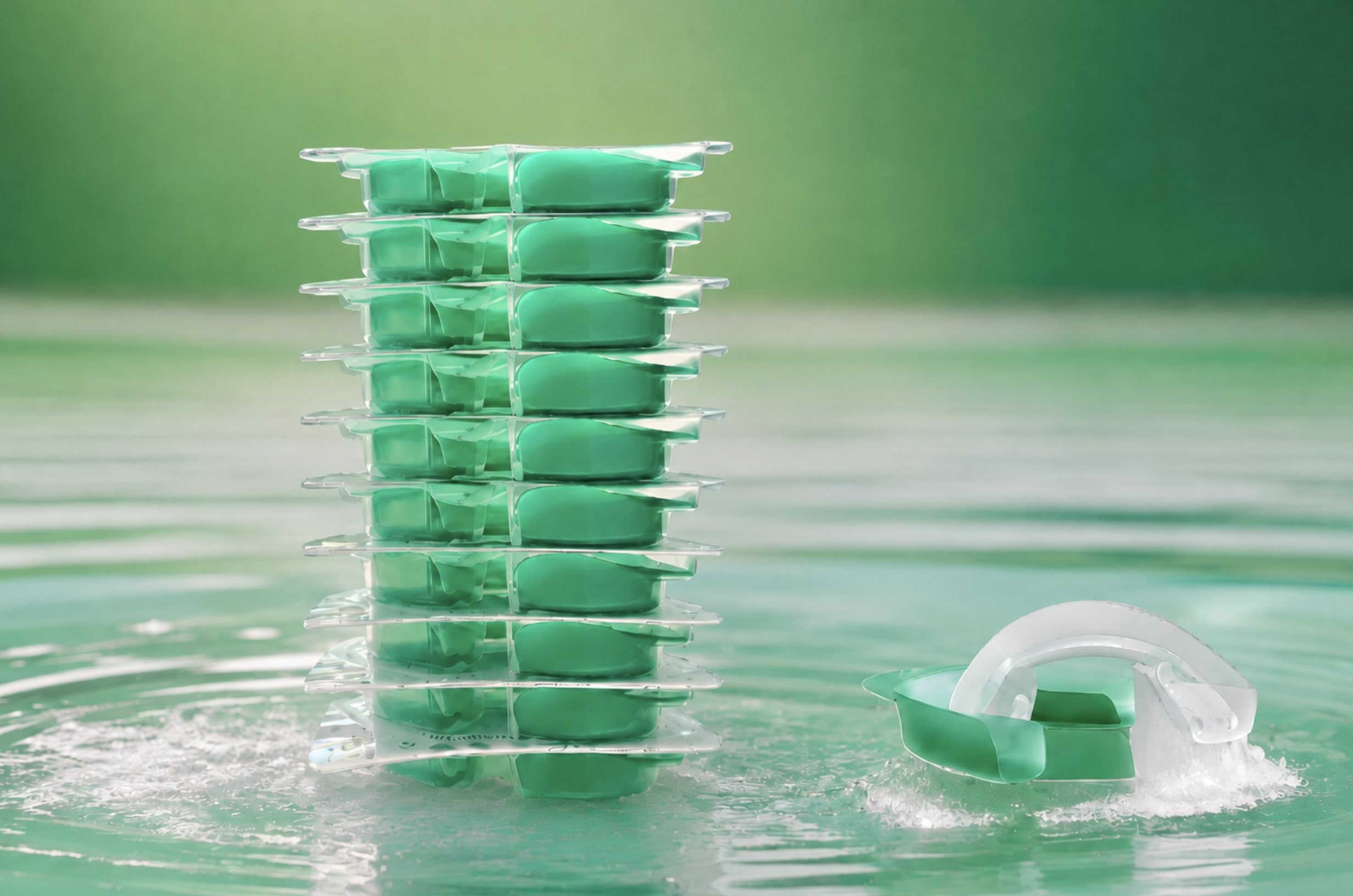Prefilled Teeth Whitening Trays - 15% Hydrogen Peroxide - Mint | Dental Whitenin