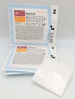 Melolin 5cm x 5cm Sterile Non Adherent Dressings Pack of 25