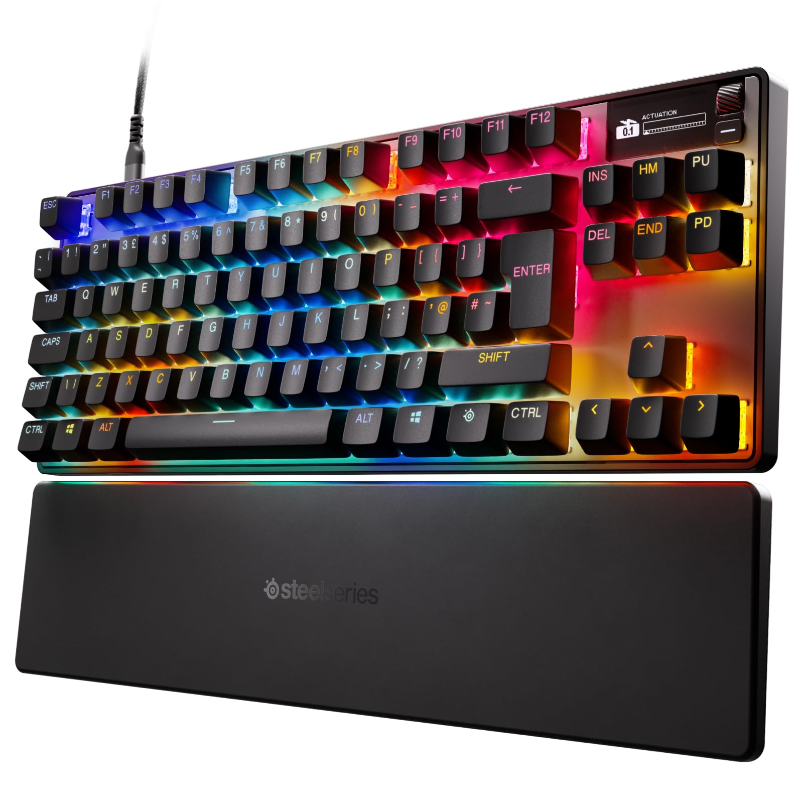 SteelSeries Apex Pro TKL Gen 3 Gaming Keyboard - OmniPoint 3.0 Analog Magnetic S
