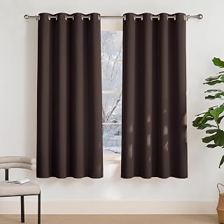 PONY DANCE Thermal Blackout Curtain with Eyelets - Window Decoration