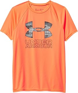 Under Armour Tech Hybrid Print Fill Logo T-Shirt Long Sleeves Children & Youth