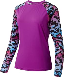 Bassdash Women’s UPF 50+ UV Sun Protection T-Shirt Long Sleeve Fishing Hiking Performance Shirts