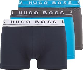 BOSS 3er Pack Herren Trunks Power Boxer Boxershorts Unterhosen Cotton Stretch