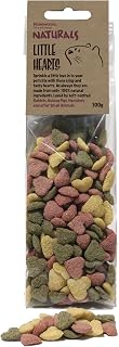 Rosewood Naturals Little Hearts, Small Animal Treats for Rabbits, Guinea Pigs, Chinchillas, Degus, Hamsters, Gerbils, Mice and Rats, 100g