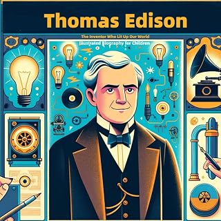 Thomas Edison: Illustrated Biography for Children: The Inventor Who Lit Up Our World (Illustrated Biographies for Children)