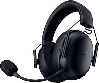 Razer BlackShark V3 X HyperSpeed Wireless PC Gaming Headset, Black | 50mm Drivers, Cardioid Mic, 2.4 GHz, Bluetooth, USB, Works with Mac, PS5, Nintendo Switch, Smartphone, 70 Hr Battery