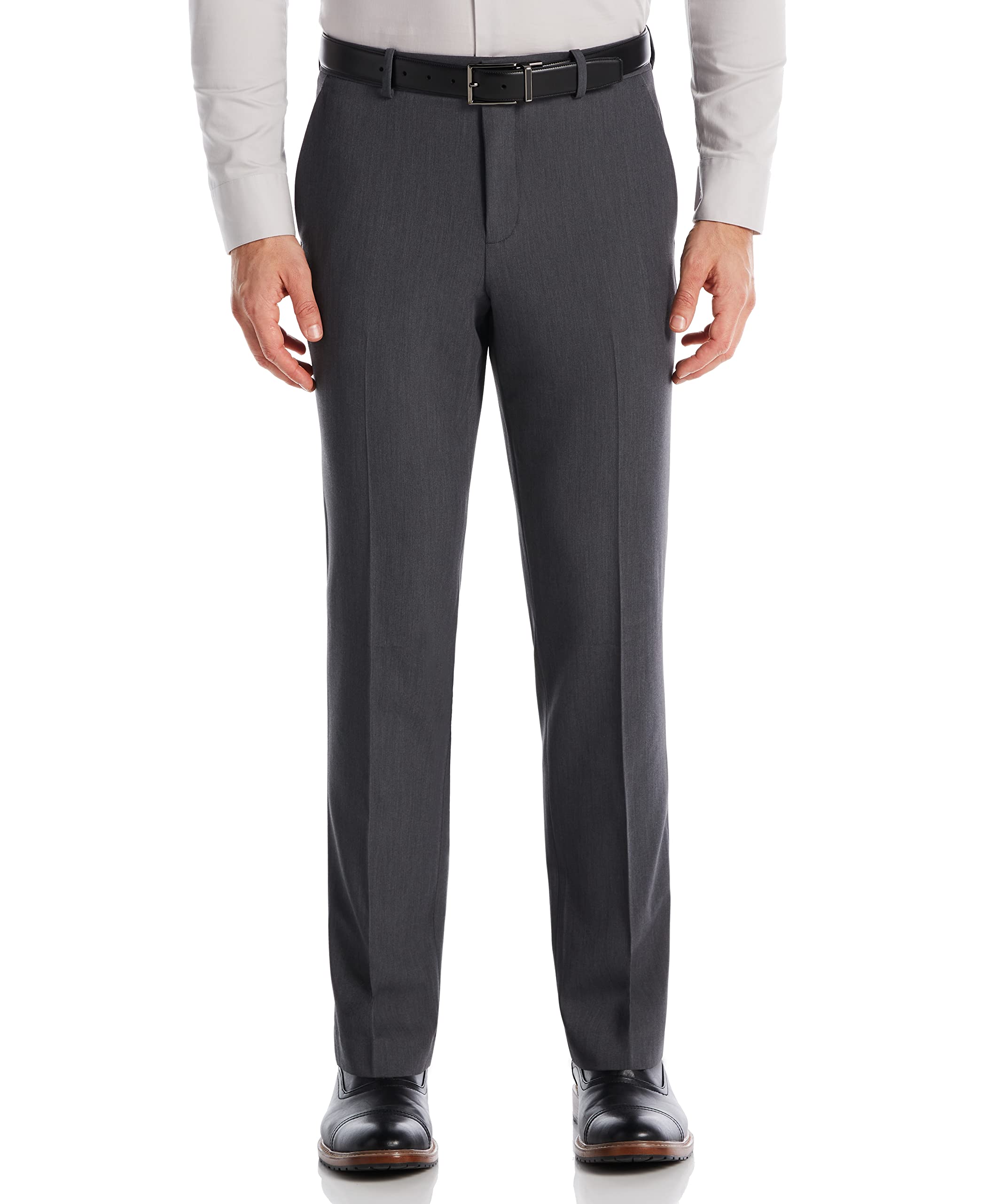 Perry Ellis Modern Fit Solid Stretch Resolution Dress Pant - Men's Dress Pants