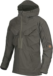 Helikon-Tex Bushcraft Pilgrim Anorak Outdoor Jacket DuraCanvas Black