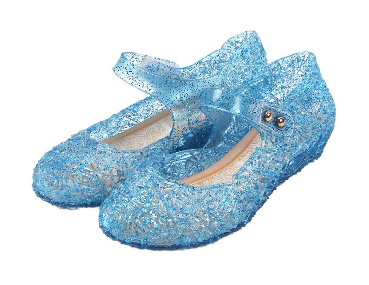 Princess Jelly Flats for Toddler & Little Girls, Dress Shoes for Halloween | Lig