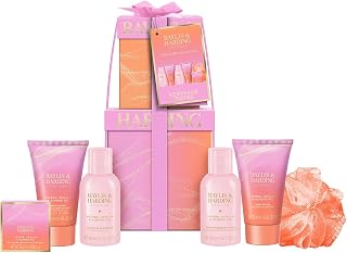 Baylis &amp; Harding Signature Luxury Pamper Present, Gift Set for Women | Jojoba, Vanilla &amp; Almond Oil, Vegan Friendly, 1 Pack