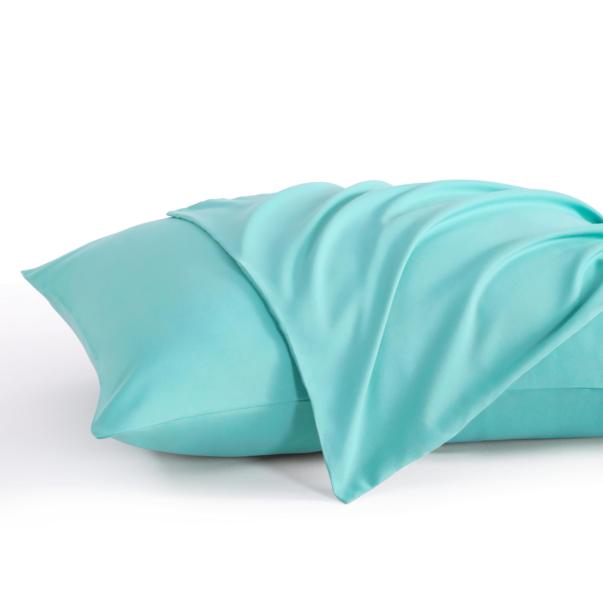 NTBAY Queen Pillow Cases Set of 2, 2 Pack Brushed Microfiber 20x30 Pillow Cases,