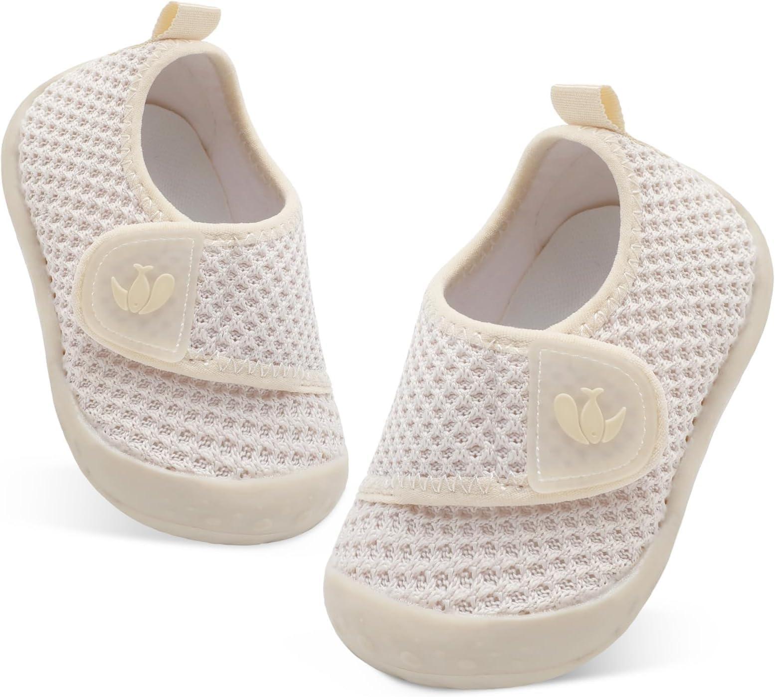 JIASUQI Baby Shoes Breathable Baby First Walking Shoes Wide Infant Sneakers Ligh