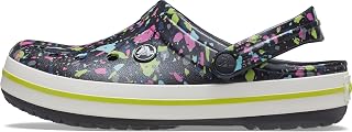 crocs Crocband Seasonal Graphic Clog, Zuecos Unisex Adulto, Gris (Slate Grey/Black 0dy), 39/40 EU
